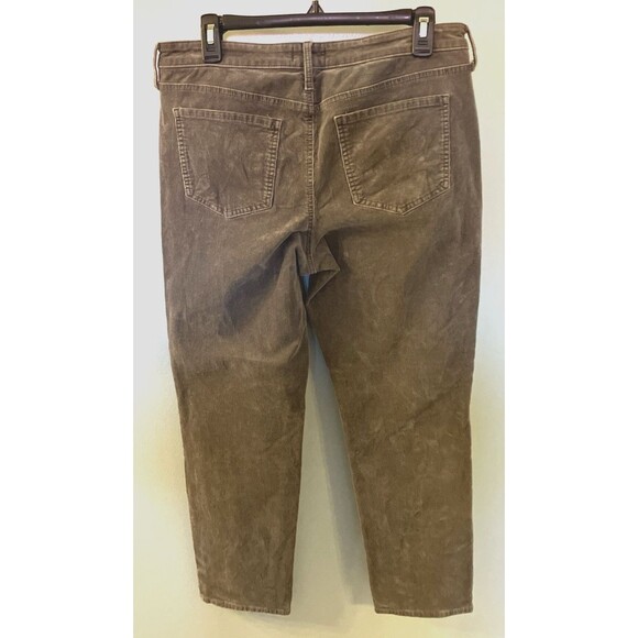 NYDJ Womens Petite Gray Corduroy Pants Size 8P - Picture 7 of 7
